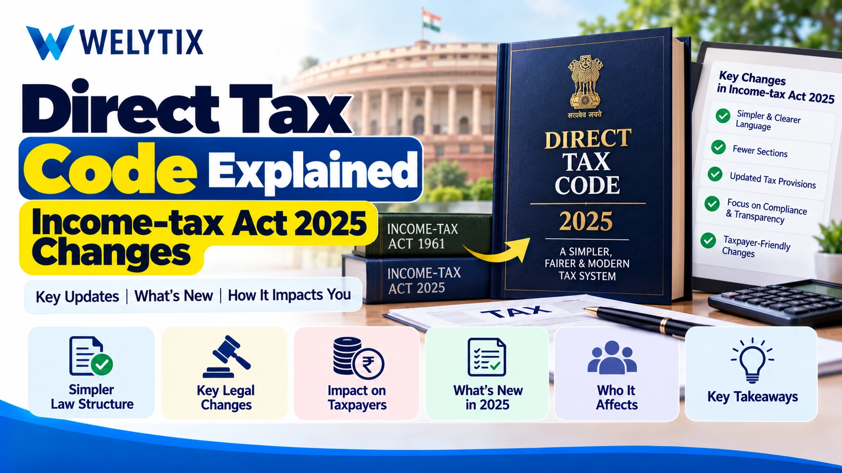 Direct Tax Code in India: What Is It and What Has Changed Under the Income-tax Act, 2025?